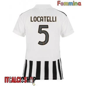 Juventus Manuel Locatelli #5 Prima Maglia Femmina 2026-27 Manica Corta